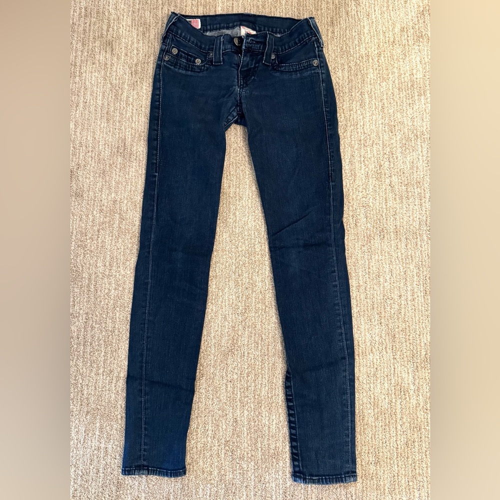 True Religion skinny jeans in size 26.